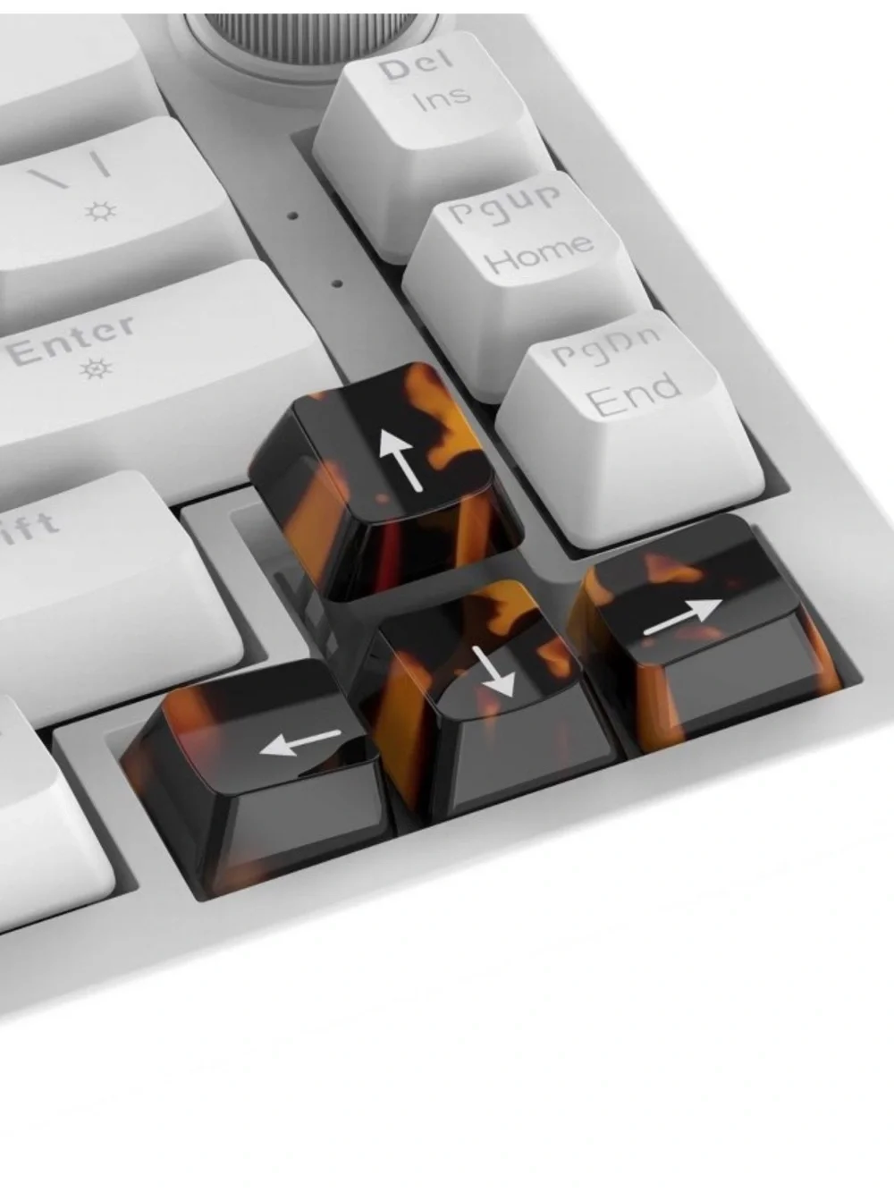 5 for $15 North Tortoise Accent Key Cap Pack - Mechanical Keyboard Accessories